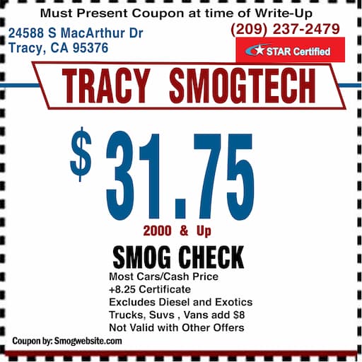 Smog Check Coupon